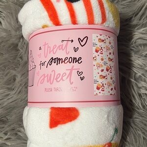 Sweet Treat Plush Throw Blanket